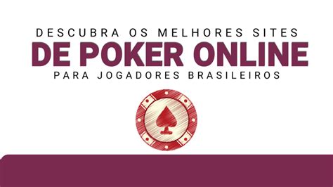 Melhores sites de poker online para brasileiros